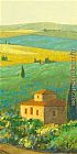 Hazel Barker Tuscan Landscape II painting